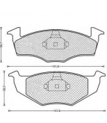 MAGNETI MARELLI - 430216170390 - Колодки тормозные